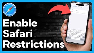 How To Put Restrictions On Safari [upl. by Lesley]