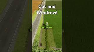 No Windrower Needed fs22 farmingsimulator22 [upl. by Ilujna]