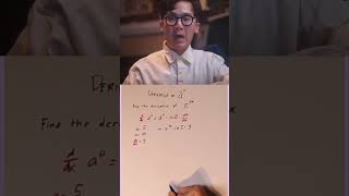 How to Find the Derivative of a Constant Raised to a Function  Math in a Minute [upl. by Airetas]