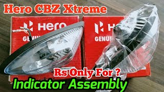 Hero CBZ Xtreme indicator Assembly  Original indicator  Arjun Auto Center [upl. by Eiramyelhsa]