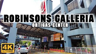 4K ROBINSONS GALLERIA Ortigas 2023 Mall Walking Tour [upl. by Edobalo346]