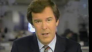 Peter Jennings for World News Tonight and WISN12 20 sec 1985 [upl. by Ednyl]