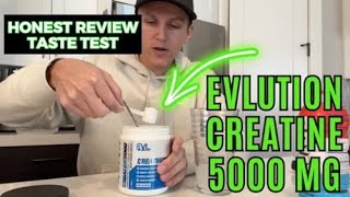 Evlution Creatine Monohydrate Powder  TASTE TEST [upl. by Nylloc]