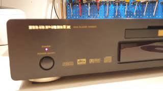 MARANTZ DV6200 dvdCD player test [upl. by Nitsur]