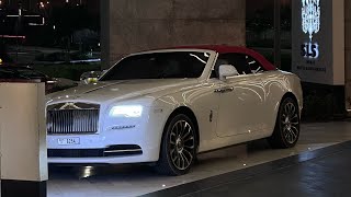 Renting a Rolls Royce Dawn in Dubai [upl. by Eehtomit]