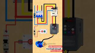 VFDvariable frequency drive control and power Connection with 3phase Motor shorts [upl. by Calypso41]