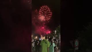 この近さはヤバい！東川町の花火のレベルヤバい！東川町 花火 祭り [upl. by Gifford]