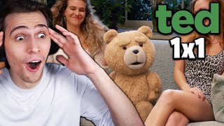 MOST IVE LAUGHED IN YEARS Ted  Episode 1x1 REACTION quotJust Say Yesquot [upl. by Milas772]