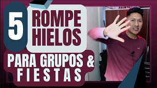 5 ROMPE HIELOS PARA GRUPOS GRANDES ó FIESTAS [upl. by Egoreg]