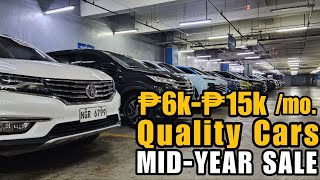 Second Hand Cars Mid Year Sale 2024  SUV at Kotse 15k lang a month  Low Budget Available [upl. by Nirad]