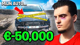 ongeluk met de cls 63 amg tijdens de vlog TOTAL LOSS [upl. by Aydidey568]