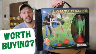 Lawn Darts Review Hakol Outdoor Lawn Darts [upl. by Remsen]