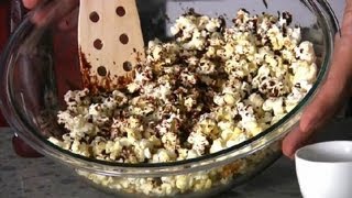 Quick amp Easy Chocolate Popcorn Recipe  Quick amp Easy Recipes [upl. by Ogu]