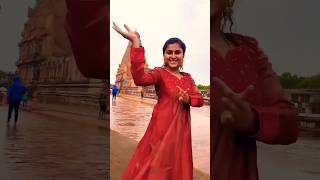 💃 shalini romba நாள் aprm kovil dance 🤩 [upl. by Talanta]