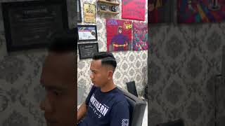 Side part style barbershop barbeshop barbershopstyle haircut [upl. by Initsed]