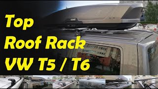 Volkswagen T5 T6 Top Best Roof Rack Cross Bars [upl. by Artekal207]