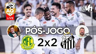 LIVE PÓSJOGO  MIRASSOL 2X2 SANTOS FC [upl. by Yekciv]