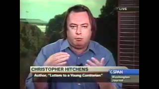 Christopher Hitchens Expresses Affinity w Libertarian Principles on CSPAN 2001 [upl. by Flyn]