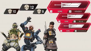 When the WHOLE SQUAD is using the OP BUSTER SWORD in Apex Legends [upl. by Anibla495]