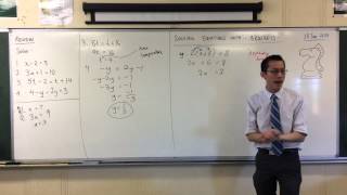 Solving Linear Equations w Brackets [upl. by Nollahp]