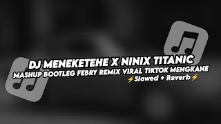 DJ MENEKETEHE X NINIX TITANIC MASHUP BOOTLEG FEBRY REMIX VIRAL TIKTOK MENGKANE SlowedReverb [upl. by Nahtnahoj]