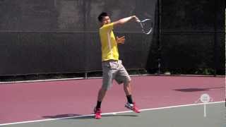 How to Hit a Modern Tennis Forehand [upl. by Yt]