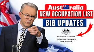 Australia Unveils New Occupation List 2024 Key Changes for Australian Visa Applicants [upl. by Gavriella229]