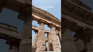 Two temples to Hera in Paestum Italy that predate the Romans history hera ancientgreece myth [upl. by Isla]