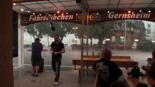 Kühkopffilm Unwetter über Gernsheim Sommer 2011 [upl. by Mlawsky]