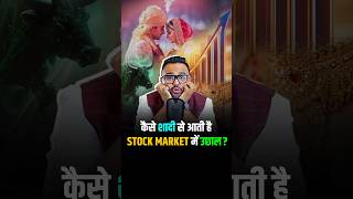 कैसे शादी से आती है Stock Market में उछाल shorts shortsvideo reels [upl. by Erbma]