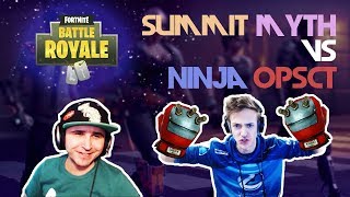 🥊Summit1G TheMyth VS Ninja OPscT🥊 🔥Whos Better🔥Fortnite [upl. by Deedahs492]