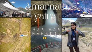 Amarnath yatra  Har Har Mahadev 🙌  Yatra details of amarnath ji amarnath shiv mahadev [upl. by Cliffes]