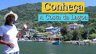 COSTA DA LAGOA  Florianópolis  Seja de BARCO ou por TRILHA não deixe de conhecer esse paraíso [upl. by Soalokcin922]