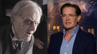 Kyle MacLachlan Transforms Into Isaac Izard  The House with a Clock in Its Walls [upl. by Letnahc]