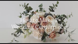 How To Make a Wedding Centerpiece with Fake Flowers [upl. by Alyssa]