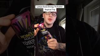 Lemon Soda Energy Activator Tropical Trip Rezension [upl. by Eatnahs]