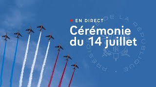 Cérémonie du 14 juillet 2023 [upl. by Halilahk198]