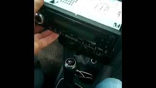 Para quitar radio de VW Cross Fox bora jeta [upl. by Woehick657]