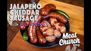 How to Make the Best Sausage Ive ever tasted  Holy Voodoo Jalapeño Cheddar [upl. by Verada520]