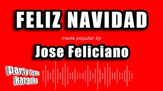 Jose Feliciano  Feliz Navidad Karaoke Version [upl. by Leahey]