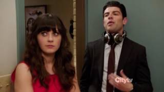 New Girl Nick amp Jess 1x07 3 Jess Nick toiler situation [upl. by Naeerb]