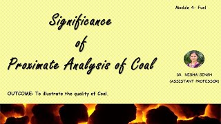 SIGNIFICANCE OF PROXIMATE ANALYSIS By Dr Nisha Singh [upl. by Julina9]