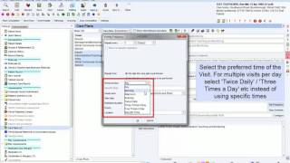 How to set Care Plan Frequencies [upl. by Llenrup]