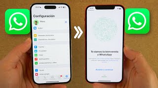 Pasar WhatsApp de iPhone a iPhone método OFICIAL ✅ [upl. by Anairuy]