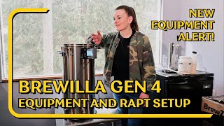 BREWILLA GEN 4 All Grain Brewing System  Equipment and Rapt Setup [upl. by Asilehc]