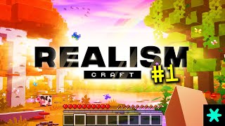 Surviving The First Night in RealismCraft Part 1 [upl. by Carmena]