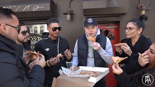 Barstool Pizza Review  Posto Pizza With The Cast of Jersey Shore [upl. by Ligetti466]