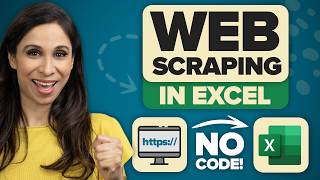 Master Excel Web Scraping  Learn How to Import Data AND Images with ZERO Coding [upl. by Orlan]