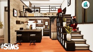 910 Medina Studios Loft Apartment  Stop motion  No CC  The sims 4 [upl. by Nairod]