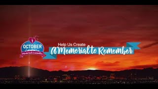 Las Vegas Shooting New Memorial [upl. by Jeunesse]